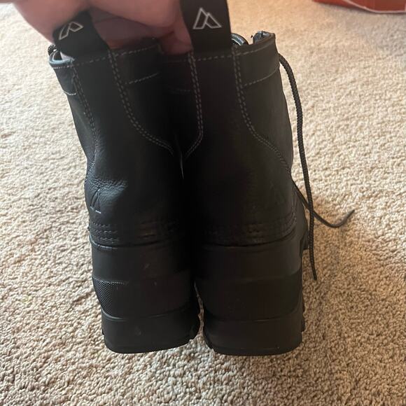 Kamik Alpine Design Leather Upper Snow Boots Size 9 - Picture 4 of 9